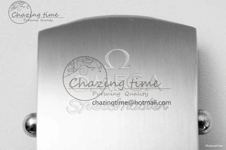 0414 Speedmaster Racing Master SS HKF Best Edition Black Dial on SS Bracelet A Versatile 7810